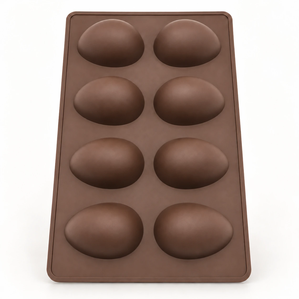 Eight-Cavity Silicone Egg Mold