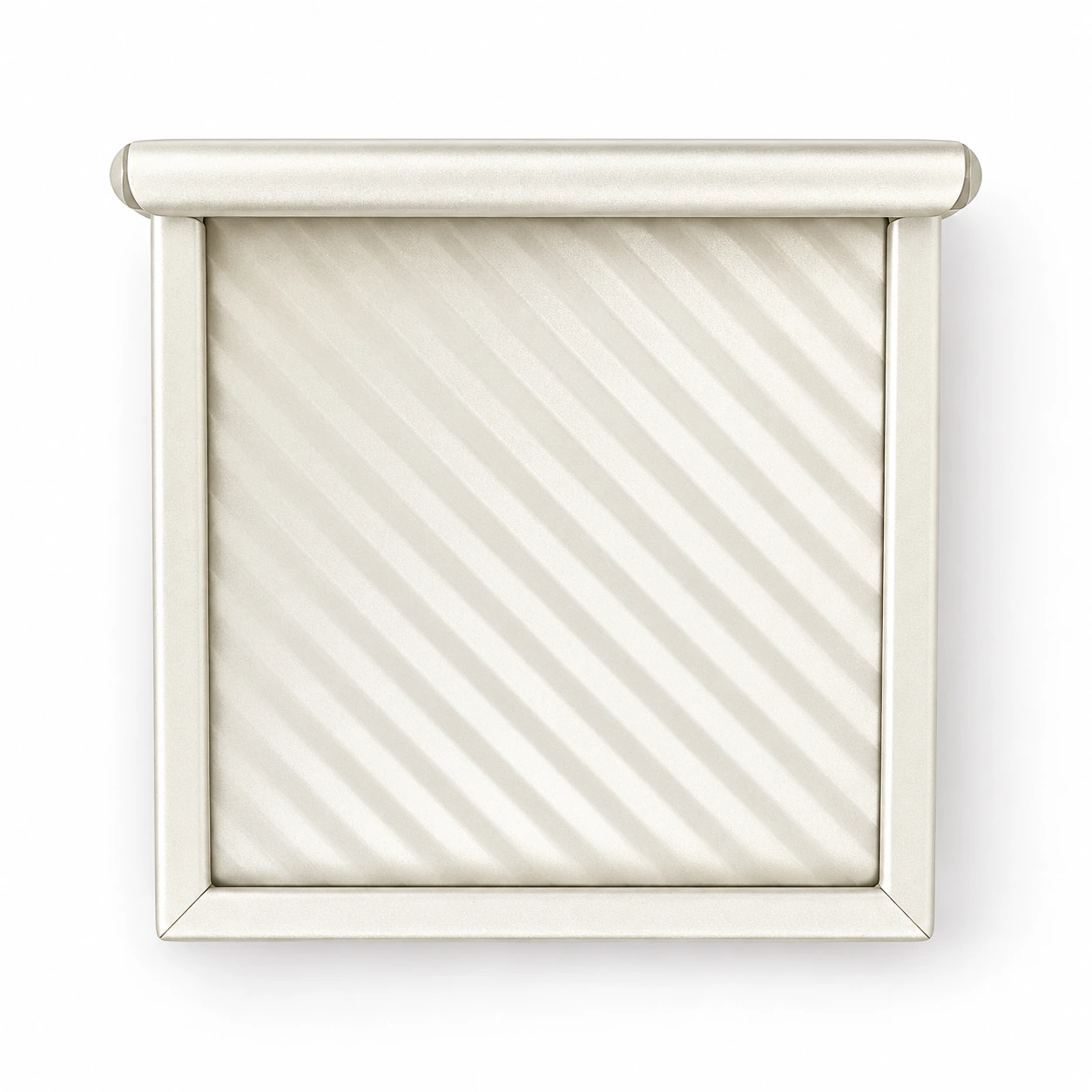 Square Corrugated Loaf Pan with Sliding Lid