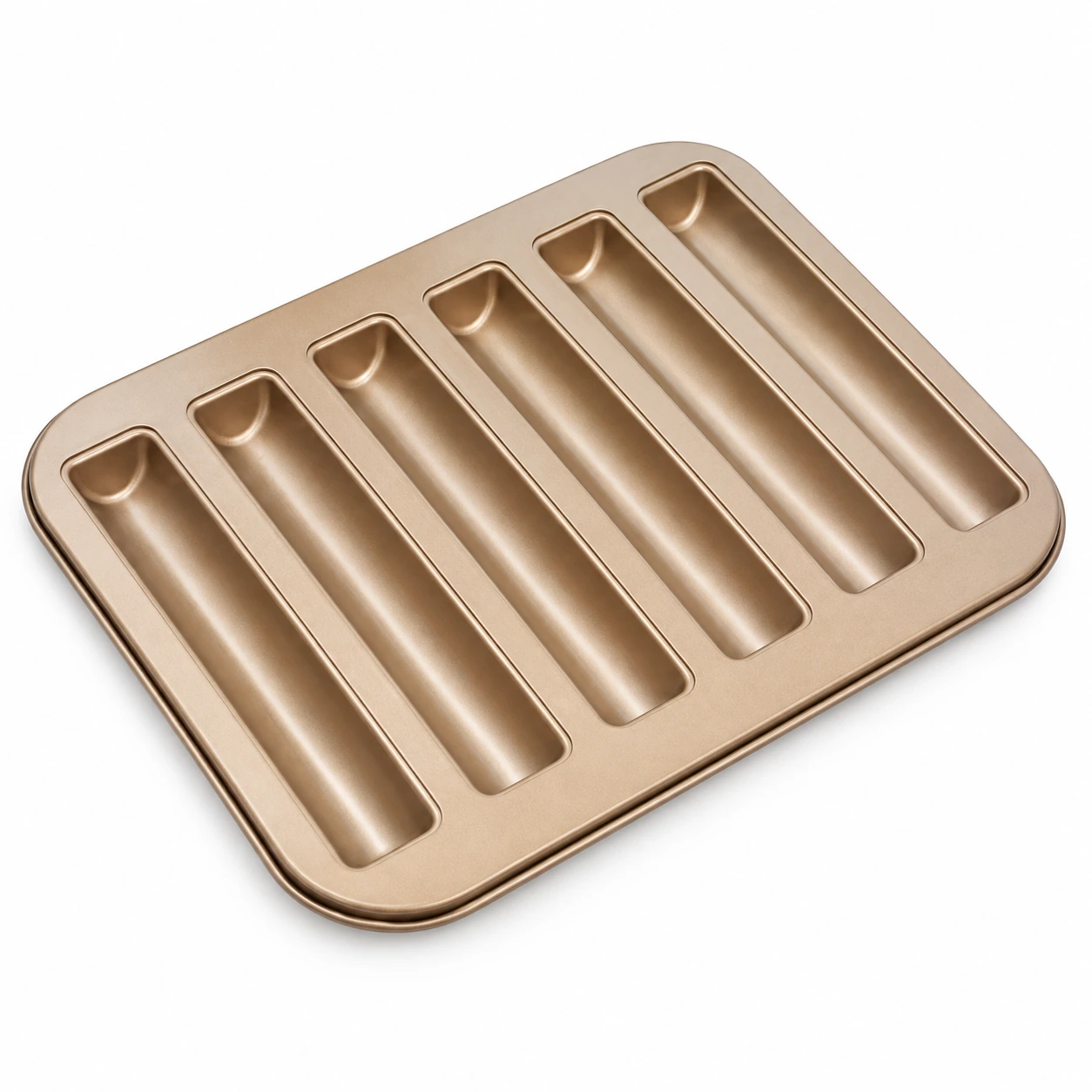 Six-Well Finger Cake Baking Pan