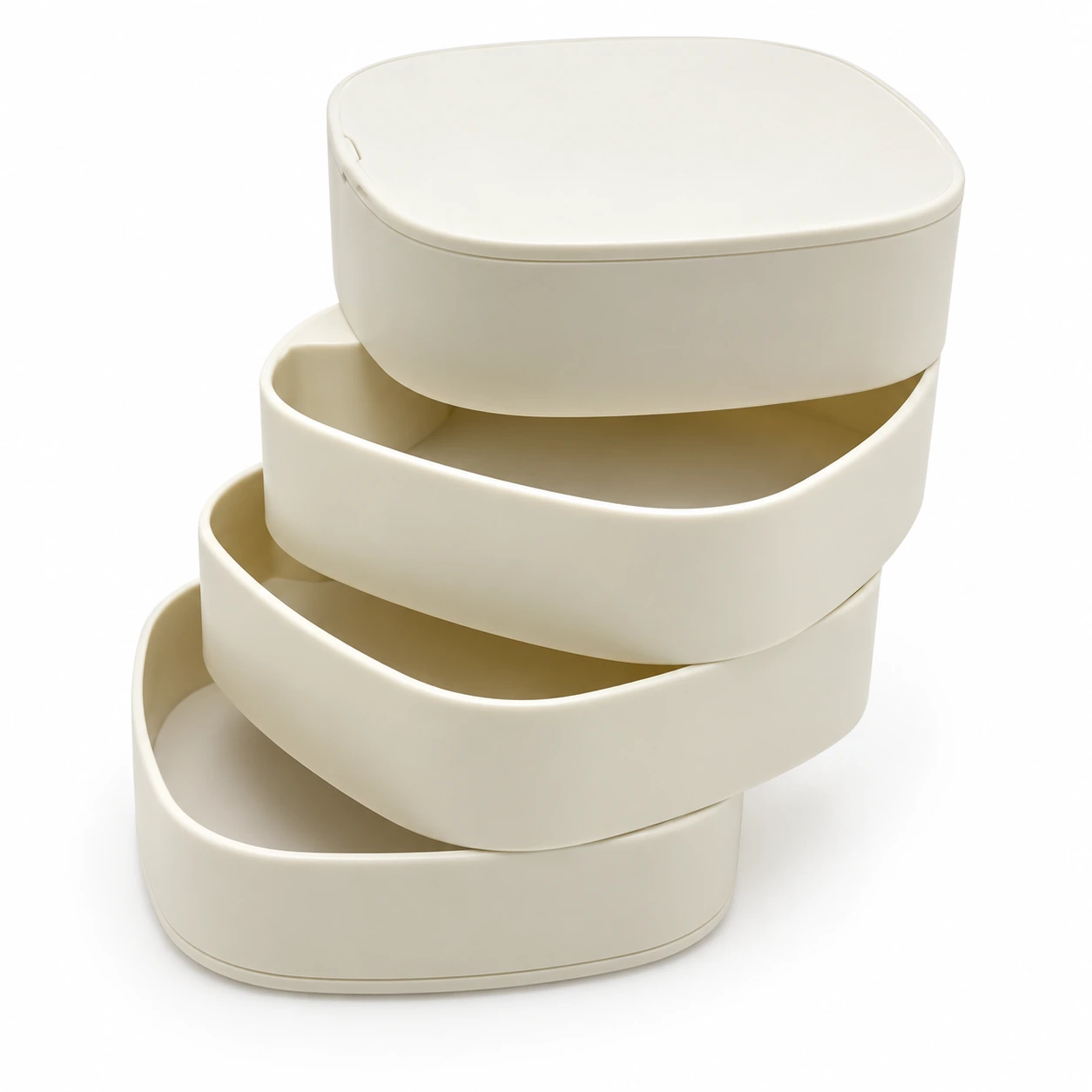 Four-Level Swiveling Jewelry Organizer