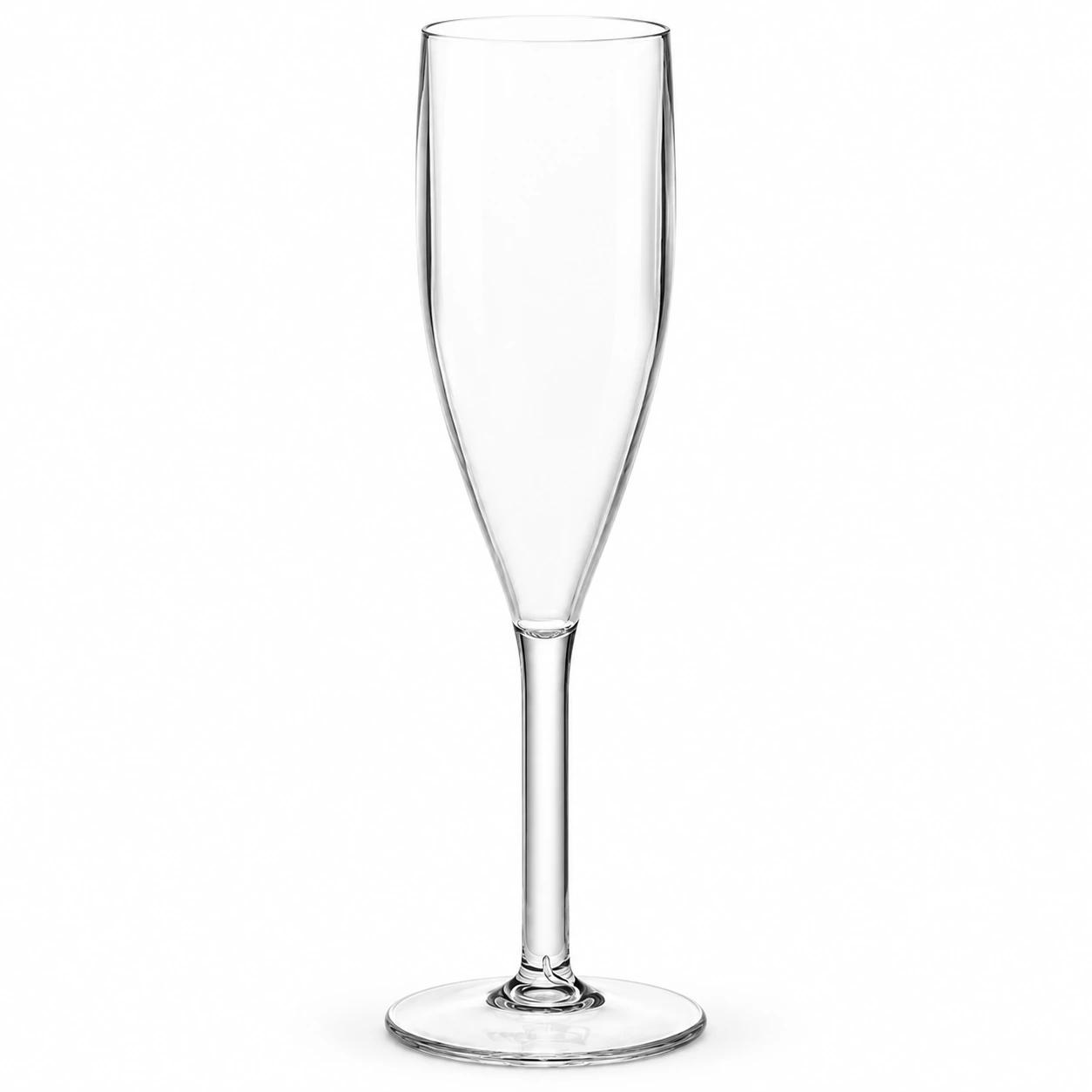Clear Champagne Flutes - Pack of 4