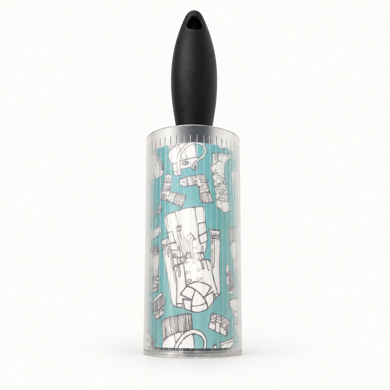 Adhesive Lint Roller with Protective Cover