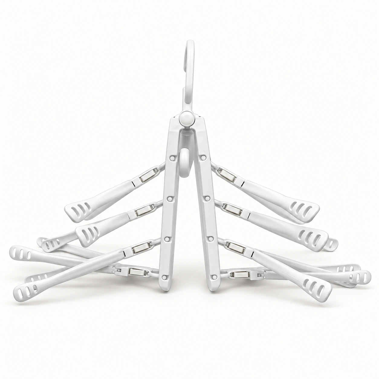 Folding Multi-Level Clothes Hanger
