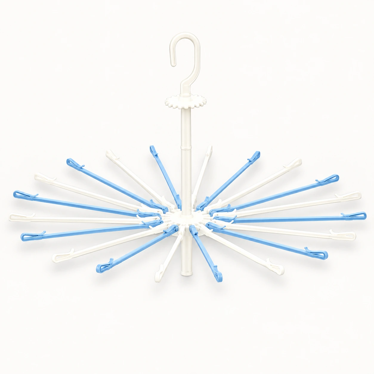 Umbrella-Style Towel Drying Rack