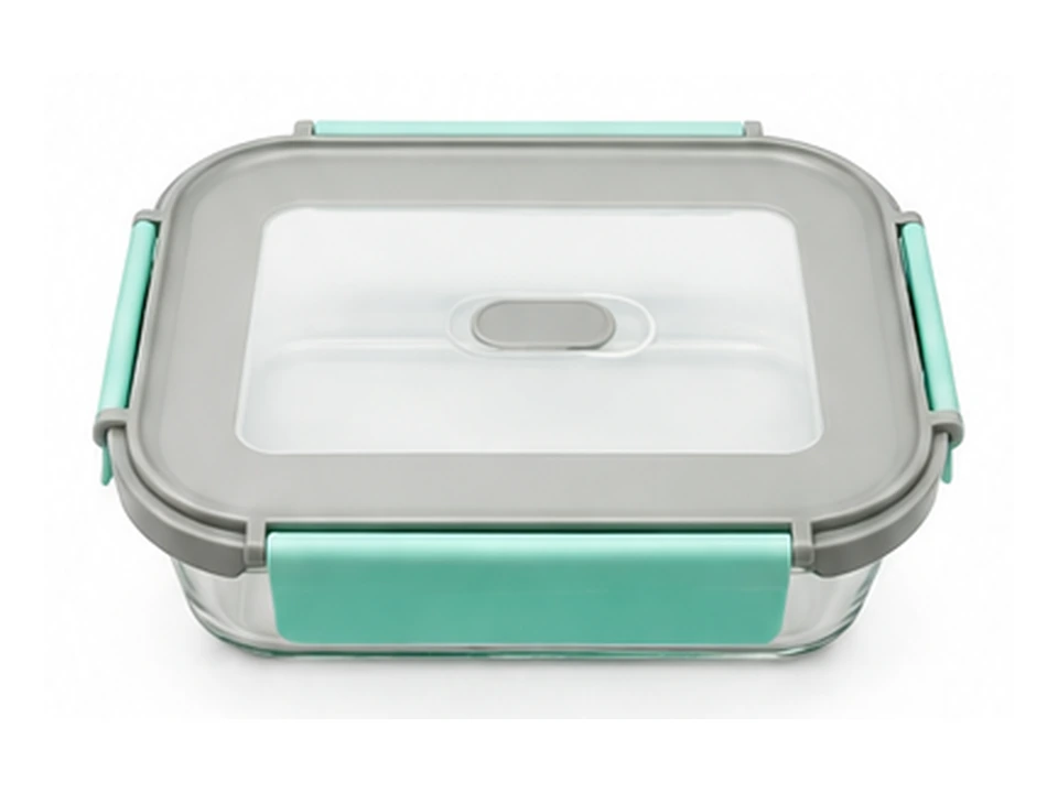 Rectangular Glass Container