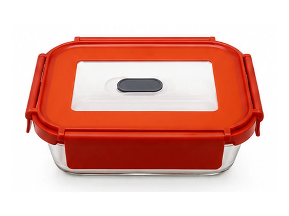 Rectangular Glass Container