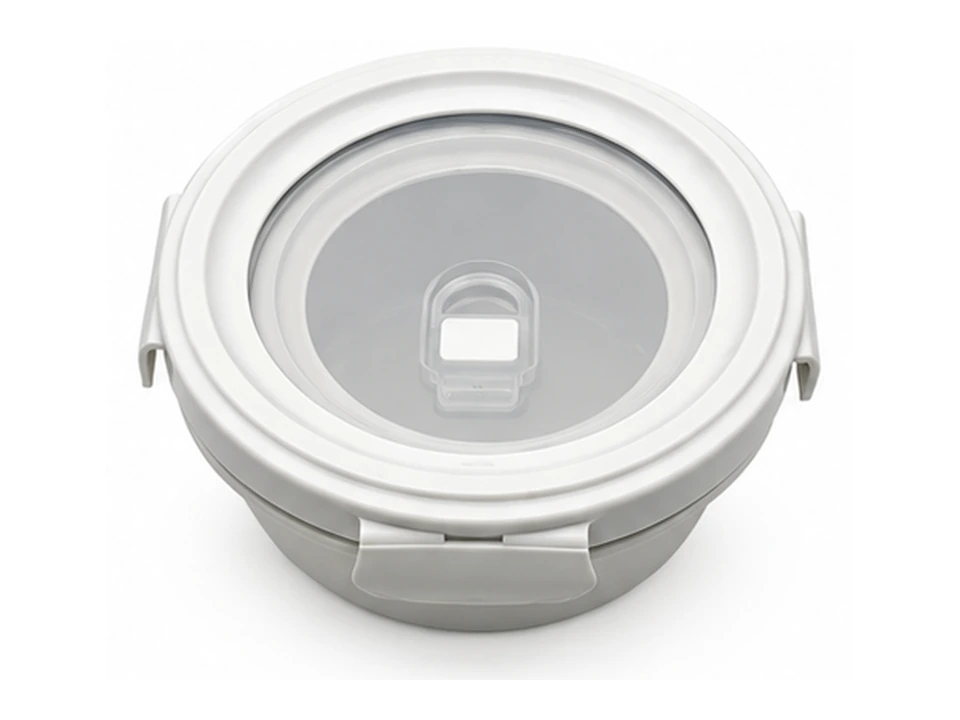 Round White Container Series