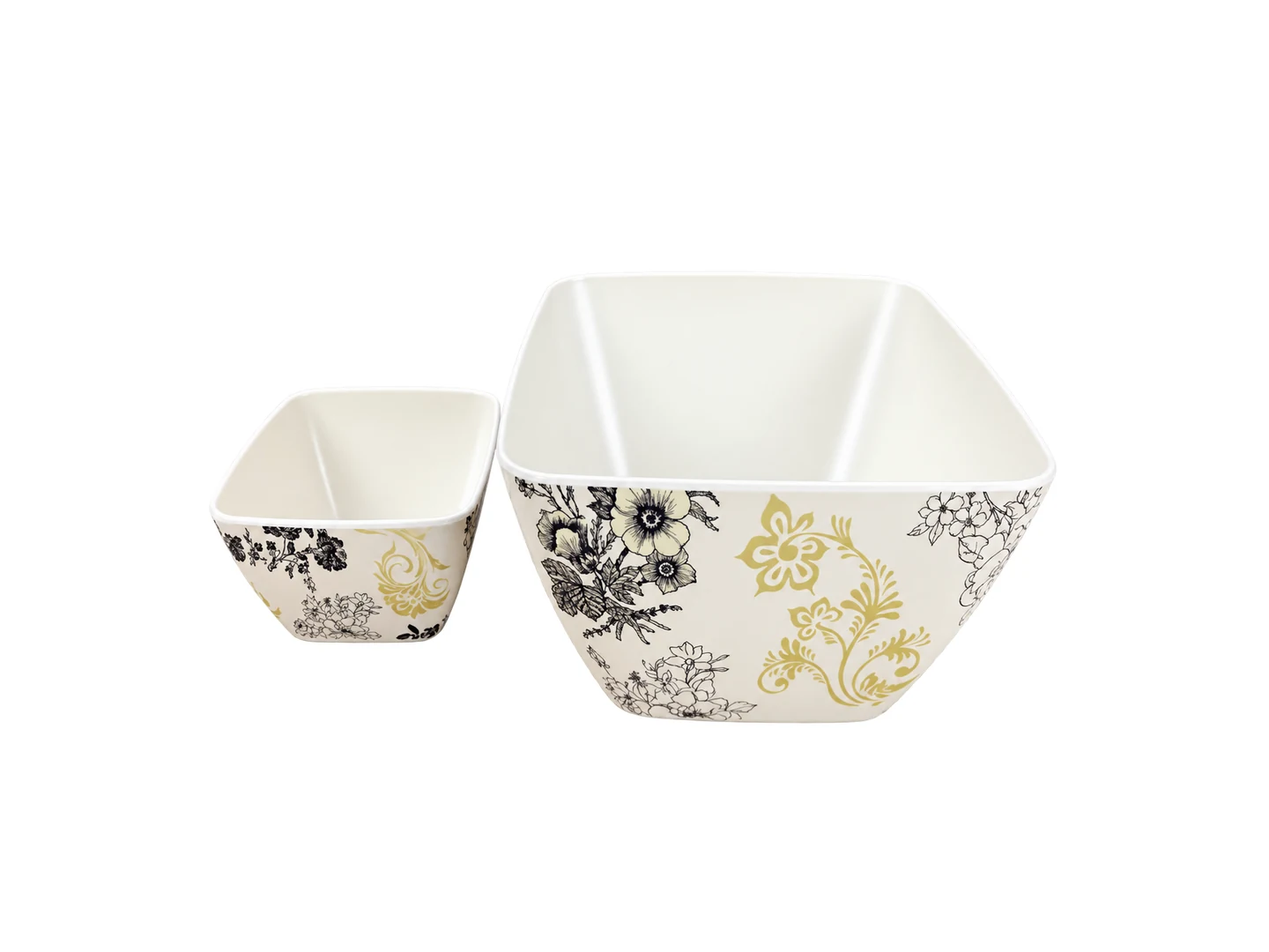 Large Square Salad Bowl